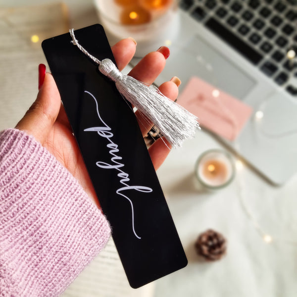 Personalized Bookmark With Tassel - COD Not Applicable