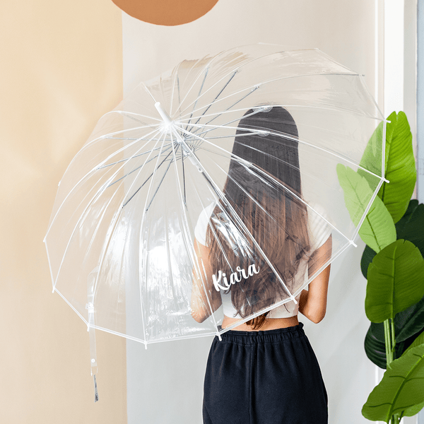 Personalized Transparent Umbrella - COD Not Applicable