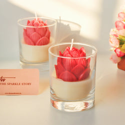 Scented Jar Candle - Lotus - Single