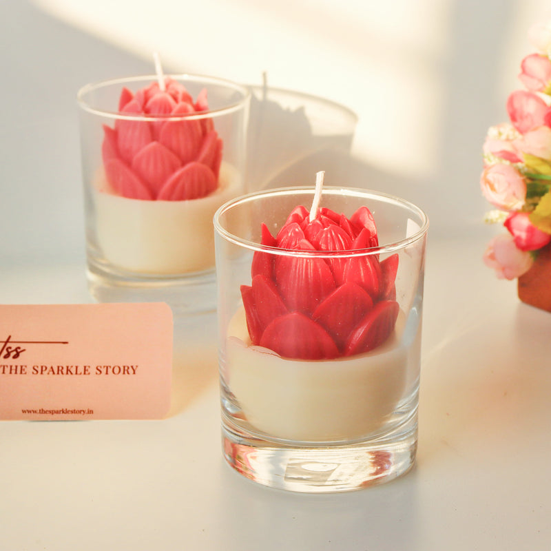 Scented Jar Candle - Lotus - Single