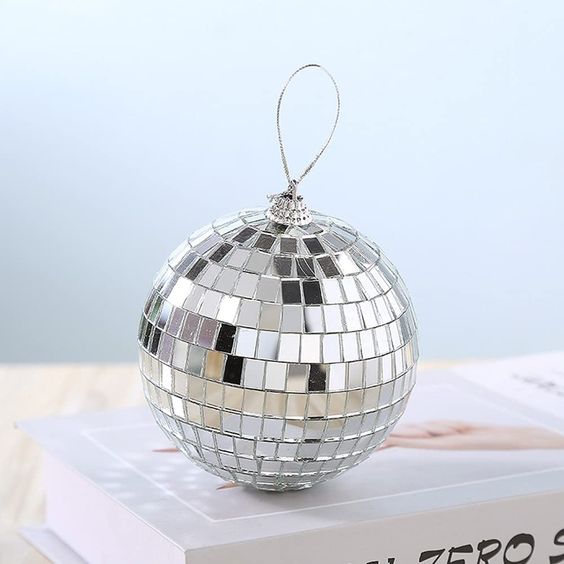 Disco Ball Ornament - Small - Set of 6
