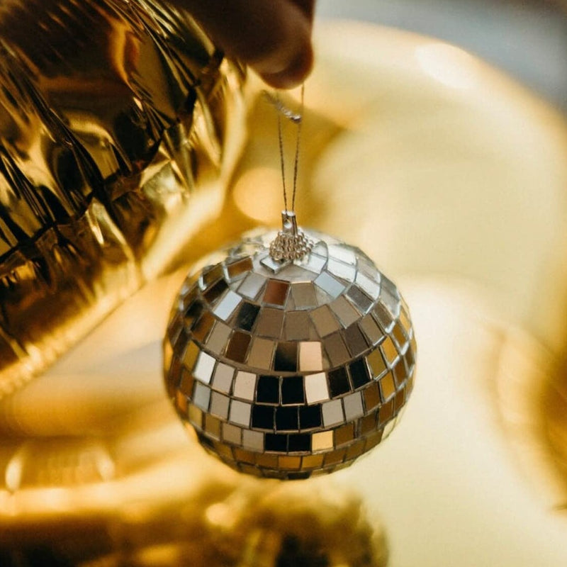 Disco Ball Ornament - Small - Set of 6