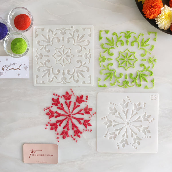 Multipurpose Stencil - Set of 7