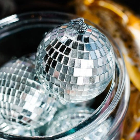 Disco Ball Ornament - Small - Set of 6