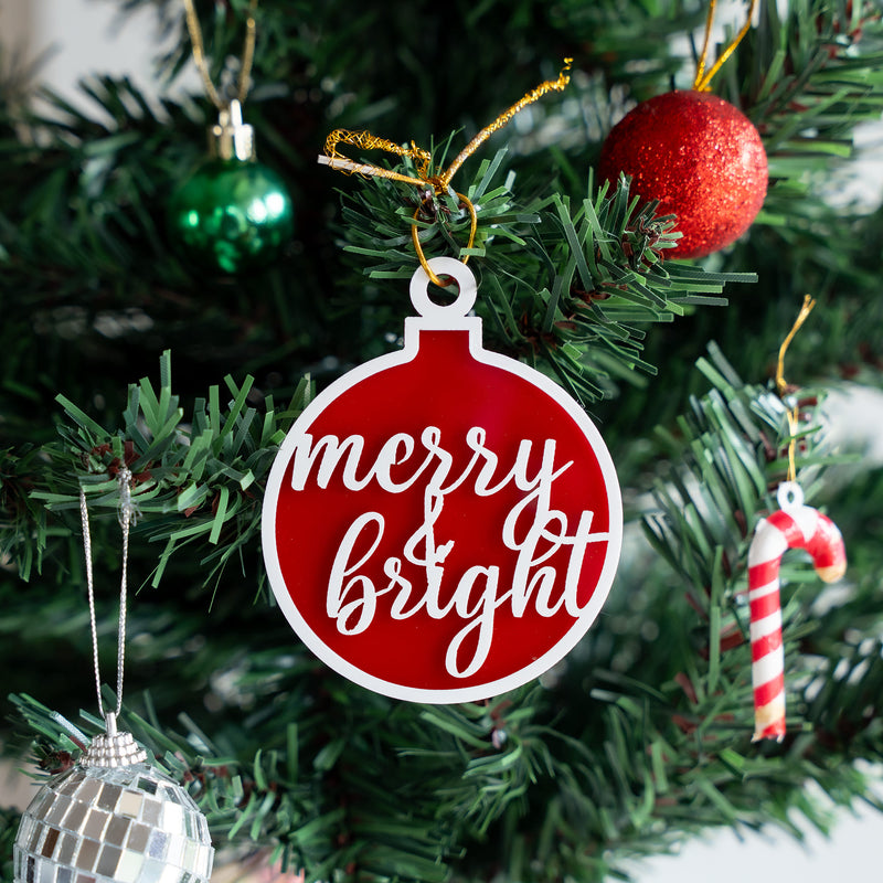 Christmas Wish Baubles - Set of 4