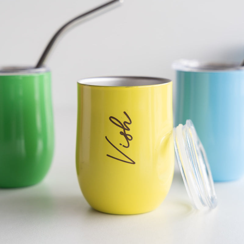 Personalized Mini Tumbler with Straw - COD Not Applicable