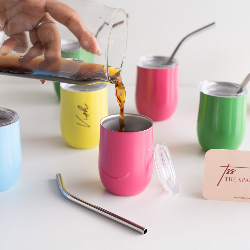 Personalized Mini Tumbler with Straw - COD Not Applicable