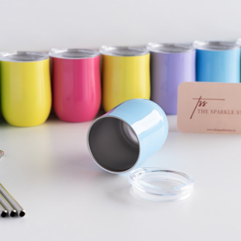 Personalized Mini Tumbler with Straw - COD Not Applicable