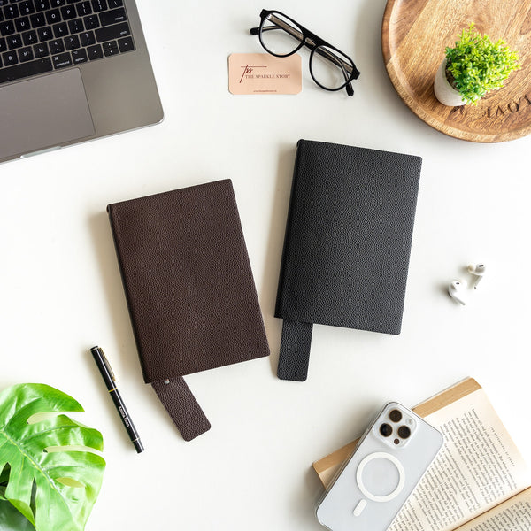 Personalized Faux Leather Notebook - COD Not Applicable