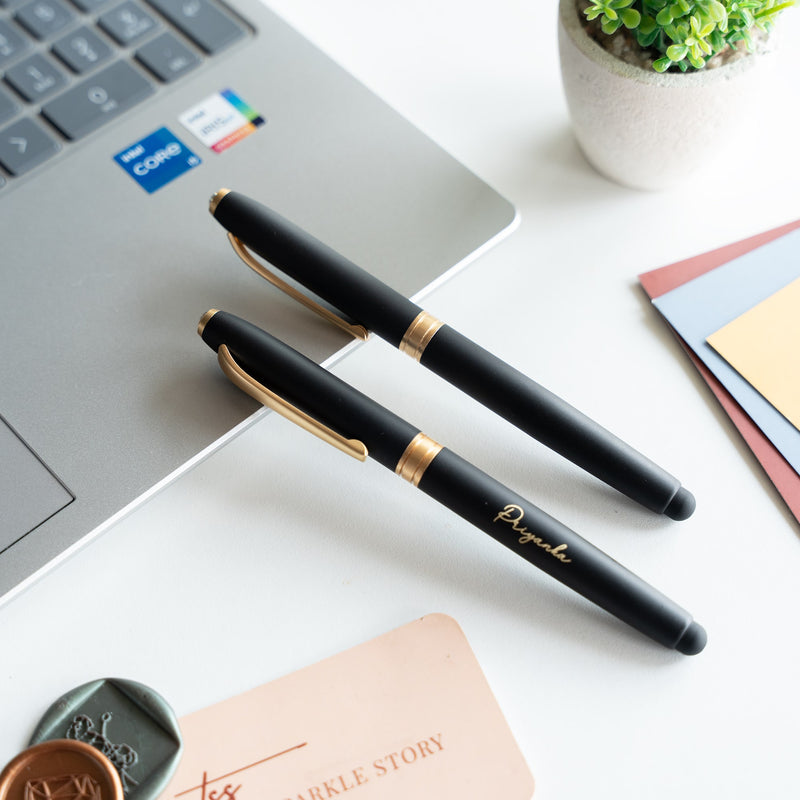Personalized Crystal Studded Stylus Pen - COD Not Applicable
