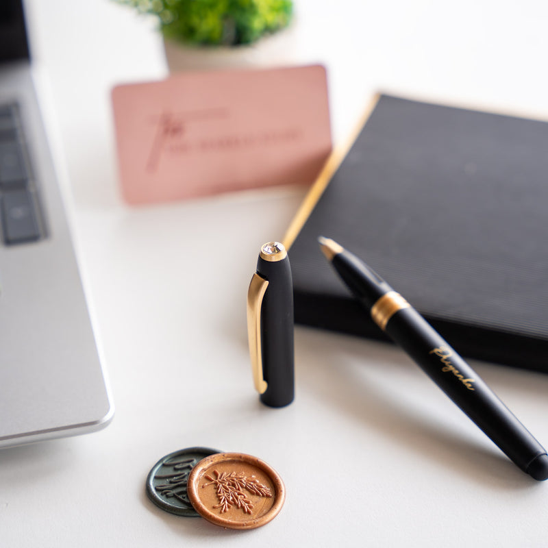 Personalized Crystal Studded Stylus Pen - COD Not Applicable