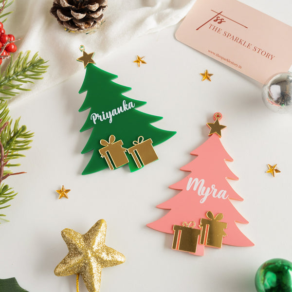 Personalized Ornament - Merry Tree - Single - COD Not Applicable