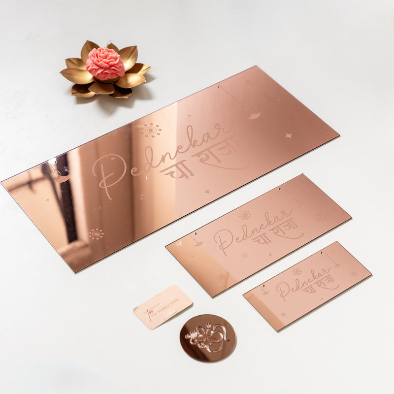 Personalized Ganesha Plaque - COD Not Applicable