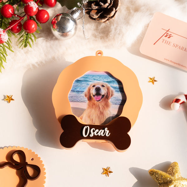 Personalized Photo Ornament - Bone - COD Not Applicable