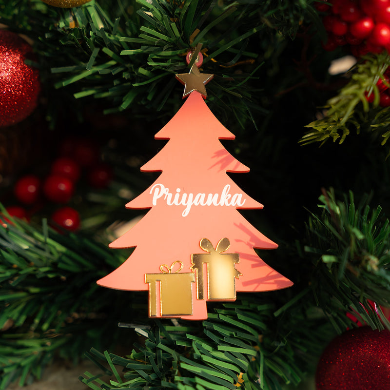 Personalized Ornament - Merry Tree - Single - COD Not Applicable