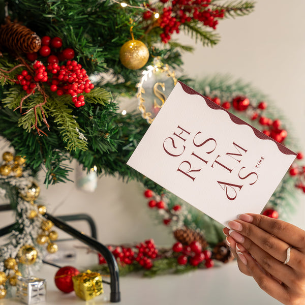 Greeting Card - Christmas Time - COD Not Applicable - Set of 4