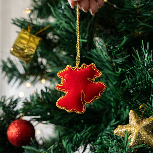 Embroidered Christmas Ornament - Jingle Bell
