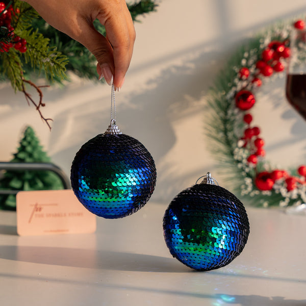 Sequins Bauble - Set of 2