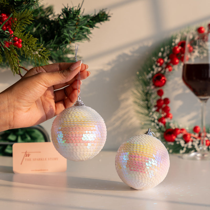 Sequins Bauble - Set of 2