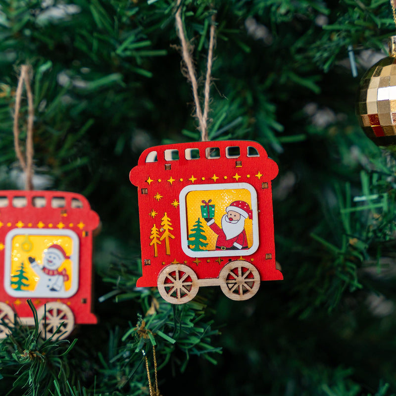 LED Xmas Train Bauble -  Single