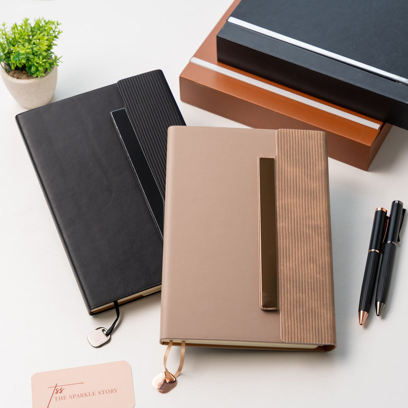 Personalized Luxe Diary and Pen Set - COD Not Applicable