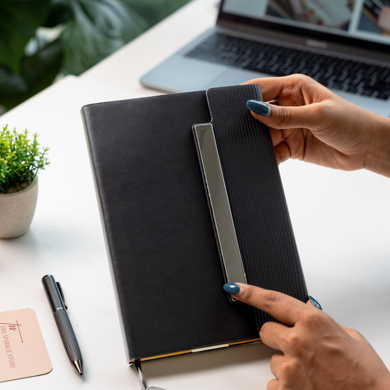 Personalized Luxe Diary and Pen Set - COD Not Applicable