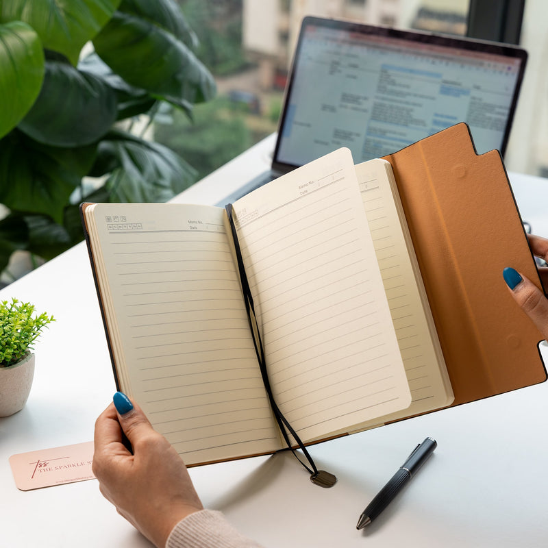 Personalized Luxe Diary and Pen Set - COD Not Applicable