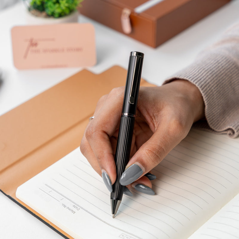 Personalized Luxe Diary and Pen Set - COD Not Applicable