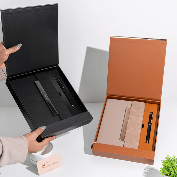 Personalized Luxe Diary and Pen Set - COD Not Applicable