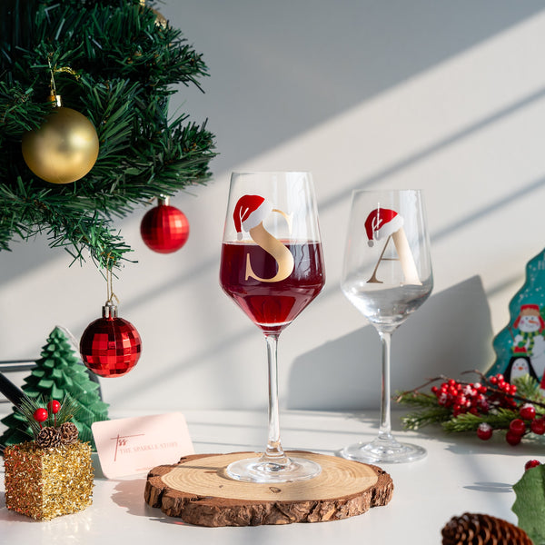 Personalized Christmas Wine Glass - COD Not Applicable
