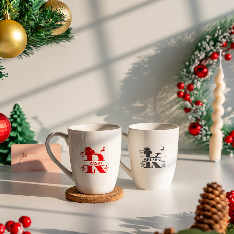 Personalized Christmas Monogram Mug - COD Not Applicable