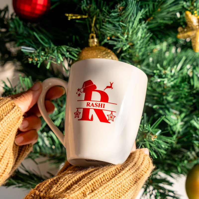 Personalized Christmas Monogram Mug - COD Not Applicable