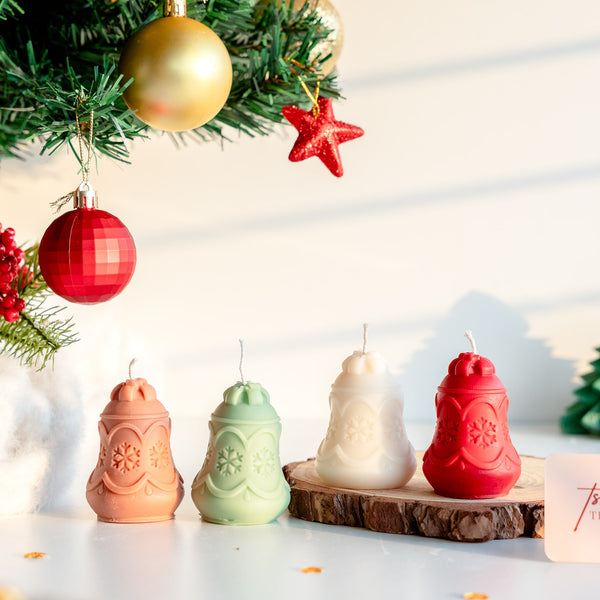 Scented Soy Wax Candle - Jingle Bell