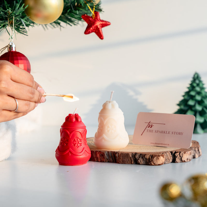 Scented Soy Wax Candle - Jingle Bell