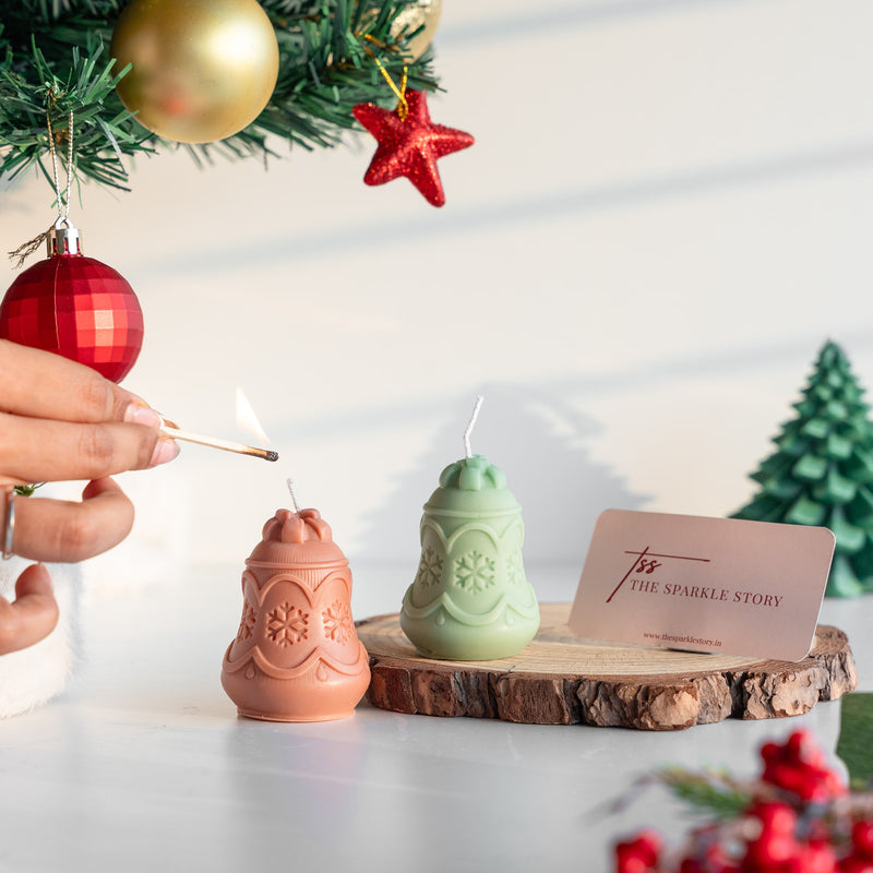 Scented Soy Wax Candle - Jingle Bell