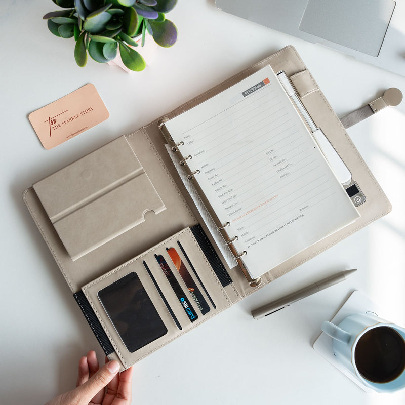 Plot Diary Personalized Power Bank Diary | Diary with Charging | Power Bank ...