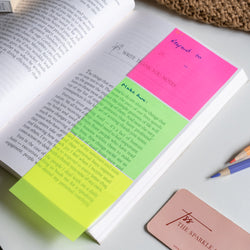 Transparent Sticky Note - Neon