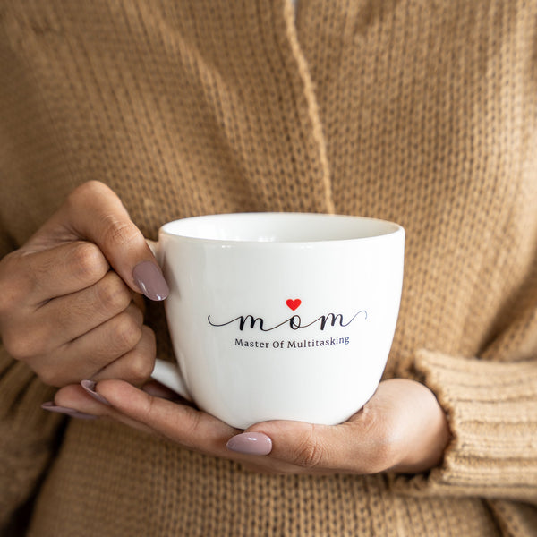 Large Ceramic Mug - Mom - Master of Multitasking