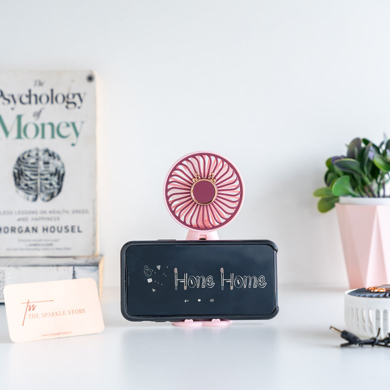 Antler Portable Fan with Phone Stand