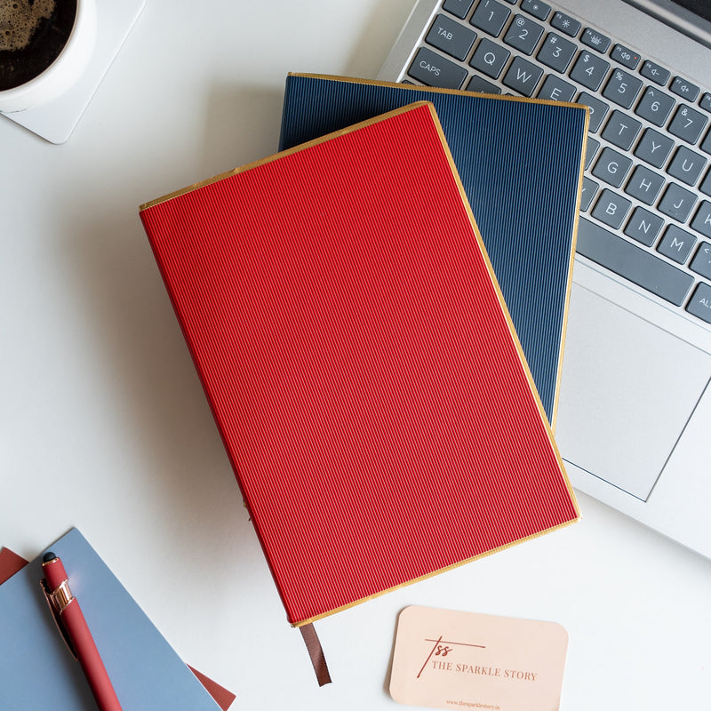 Softbound Sample Personalized Softbound Notebook - Golden Edge - COD Not Applicable ...