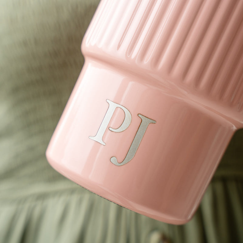 Personalized Ribbed Tumbler - COD Not Applicable