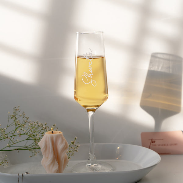 Personalized Champagne Flute - COD Not Applicable