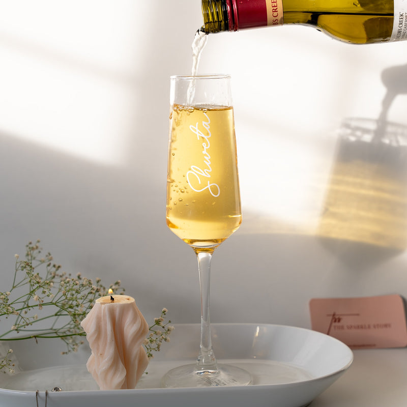 Personalized Champagne Flute - COD Not Applicable