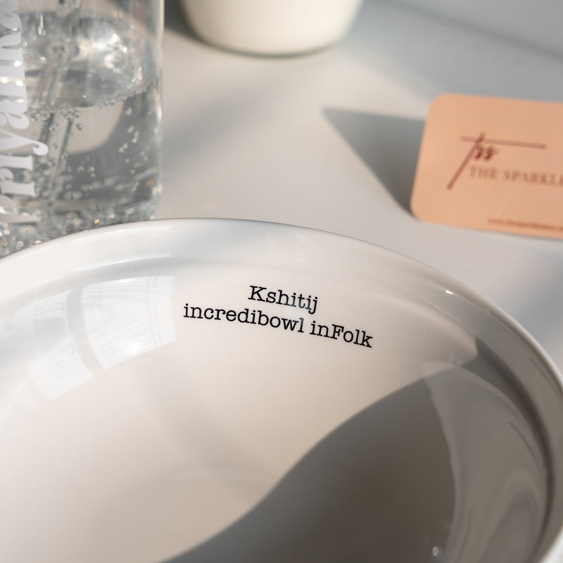 Personalized Ceramic Bowl - COD Not Applicable