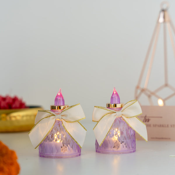 LED Tealight - Bow - Set of 3