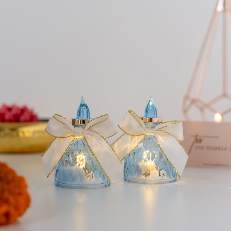 LED Tealight - Bow - Set of 3