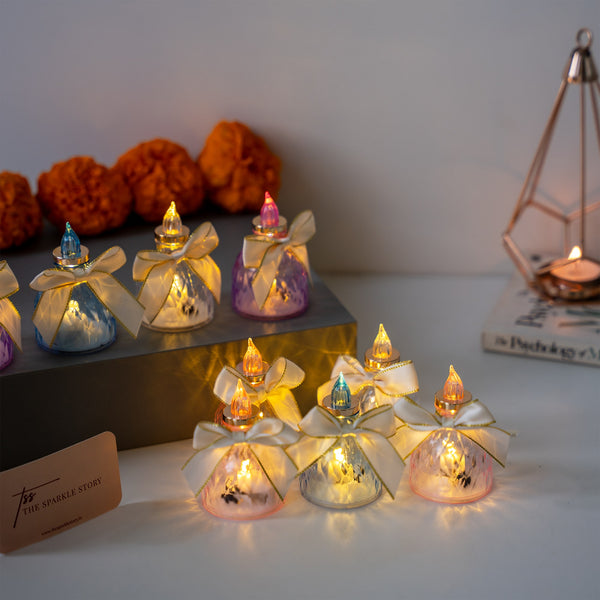 LED Tealight - Bow - Set of 3