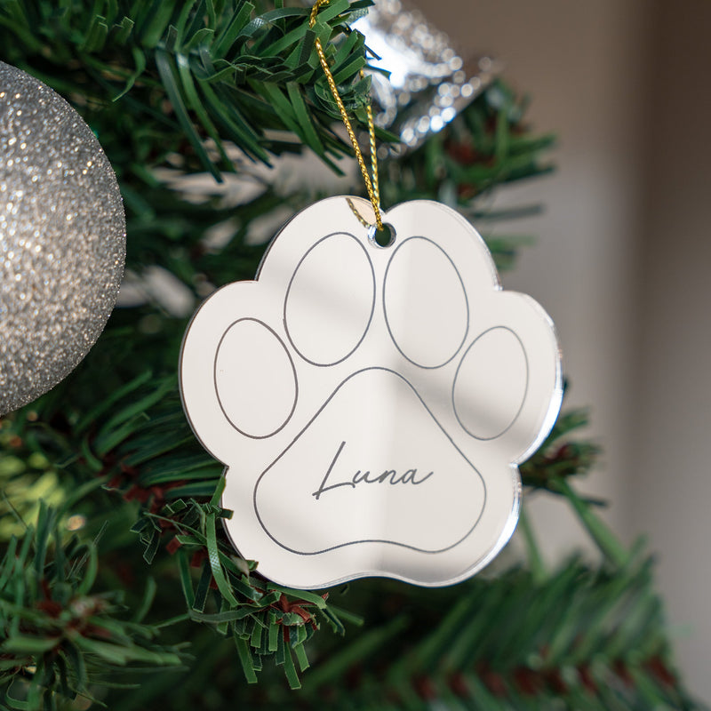 Personalized Ornament - Pawfect - Single - COD Not Applicable