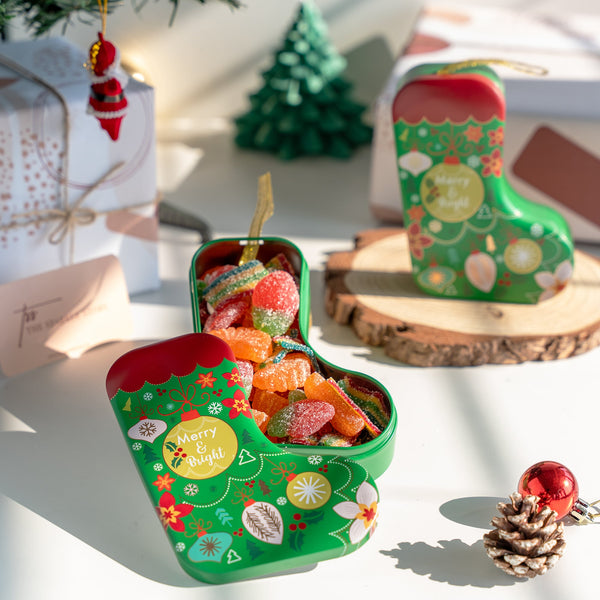 Tin Gift Box - Stocking