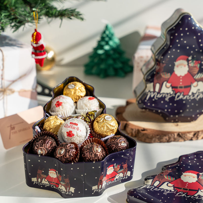 Tin Gift Box - Christmas Tree